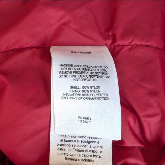 Mountain Hardwear Men's Red Insulated Puffer Jacket, size M - Picture 4 of 7